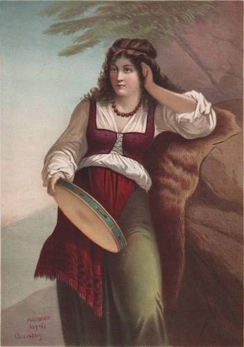 The Tambourine Girl